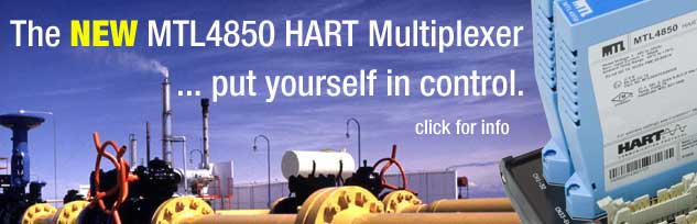 MTL's new HARTâ„¢ Multiplexer