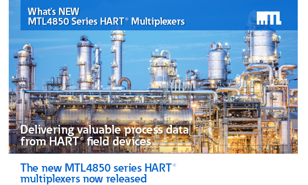 What’s NEW - MTL4850 Series HART® Multiplexers